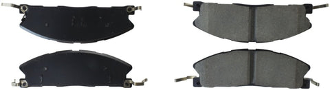 StopTech Sport Brake Pads w/Shims and Hardware - Rear - 309.16110