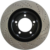 StopTech Slotted & Drilled Sport Brake Rotor - 127.44162R