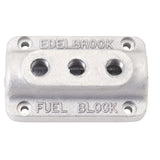 Edelbrock Fuel Block Triple As Cast - 1285