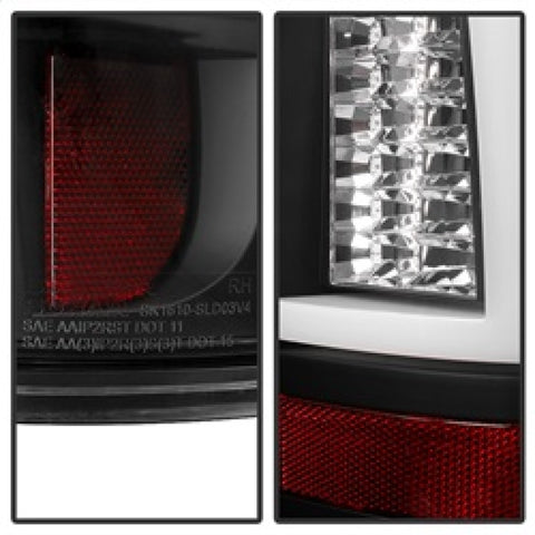 Spyder Chevy Silverado 1500/2500 99-02 Version 2 LED Tail Lights - Black ALT-YD-CS99V2-LED-BK - 5081865