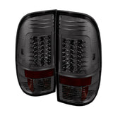 Spyder Ford Super Duty 08-15 Version 2 LED Tail Lights Smoke ALT-YD-FS07-LED-G2-SM - 5029201