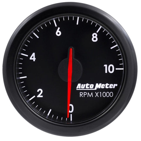 Autometer Airdrive 2-1/6in Tachometer Gauge 0-10K RMP - Black - 9197-T