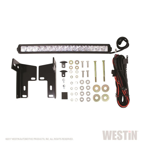 Westin 2005-2015 Toyota Tacoma Ultimate LED Bull Bar - Chrome - 32-1600L