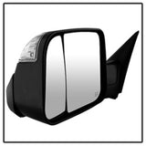 Xtune Dodge Ram 1500 09-12 Extendable Heated Adjust Mirror Black HoUSing Left MIR-DRAM09S-PWH-L - 9935596