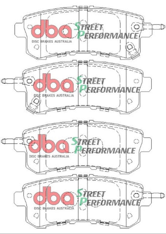 DBA 11-13 Infiniti QX56 (Rear Rotor) SP Performance Rear Brake Pads - DB2244SP