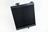 CSF 03-07 Mitsubishi Lancer EVO 7/8/9 1/2 Size Radiator - Black - 7228B