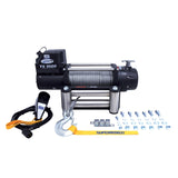 Superwinch 9500 LBS 12V DC 11/32in x 95ft Steel Rope Tiger Shark 9500 Winch - 1595200