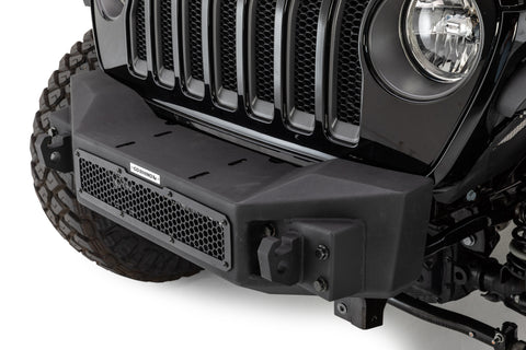 Go Rhino 07-20 Jeep Wrangler JL/JLU/JK/JKU/Gladiator JT Rockline Front Stubby Bumper - 331100T