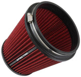 Spectre HPR Conical Air Filter 6in. Flange ID / 7.313in. Base OD / 7in. Tall - Red - HPR9892