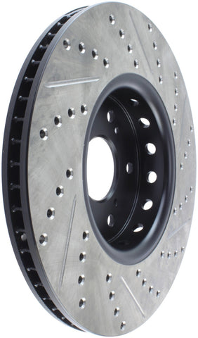 StopTech Slotted & Drilled Sport Brake Rotor - 127.40080R