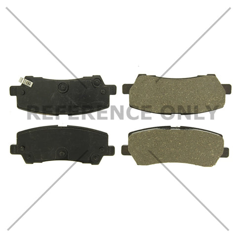 StopTech Performance 2015-2017 Ford Mustang (Exc. Shelby) Rear Brake Pads - 309.17930