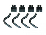 Lund 05-17 Nissan Frontier Crew Cab EZ Running Board Mounting Bracket Kit - Brite - 300061