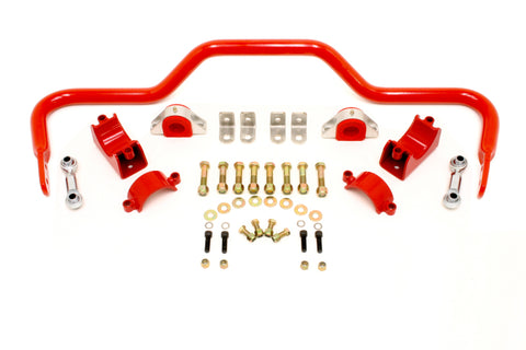 BMR 78-87 G-Body w/ 3in Axles Rear Solid 1.375in Xtreme Anti-Roll Bar Kit - Red - XSB008R