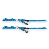 Mishimoto Cam Buckle Tie-Down Kit (2-Pack) Blue - BNRTC-TDCB-2BL