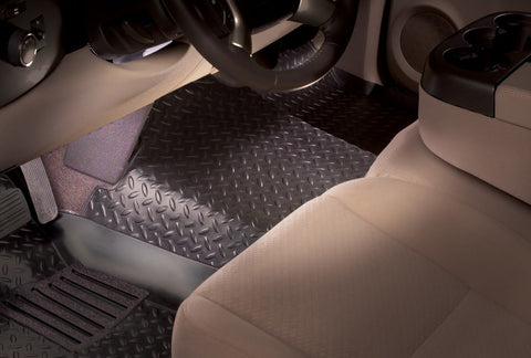 Husky Liners 96-99 Suburban/Tahoe/Yukon Classic Style Center Hump Black Floor Liner (w/Std. Shift) - 82211