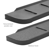 Go Rhino RB10 Running Boards - Tex Black - 4in Drop Down Steps (Pair) - 69420000PC