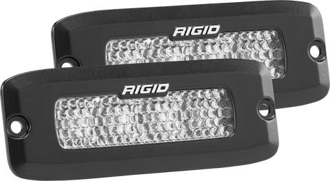 Rigid Industries SRQ - 60 Deg. Lens - White - Flush Mount - Set of 2 - 925513