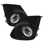 Spyder Toyota Corolla 11-13 Halo Projector Fog Lights w/Switch Clear FL-P-TCO2011-HL - 5038555