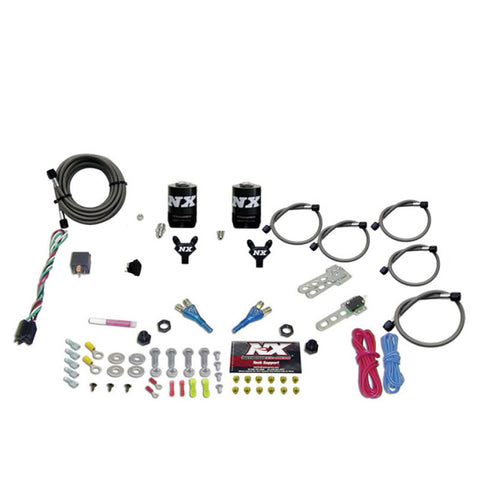 Nitrous Express Dual Nozzle Sport Compact Nitrous Kit (35-50-75HP) w/o Bottle - 20616-00