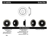 StopTech Slotted & Drilled Sport Brake Rotor - 127.42078L