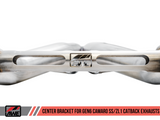 AWE Tuning 16-19 Chevy Camaro SS Non-Res Cat-Back Exhaust - Track Edition (Quad Chrome Silver Tips) - 3020-42066