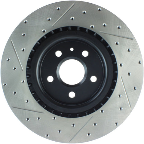 StopTech Slotted & Drilled Sport Brake Rotor - 127.62124L