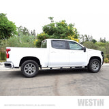 Westin 2019 Chevrolet Silverado/Sierra 1500 CC (5.5ft) PRO TRAXX 5 WTW Oval Nerf Step Bars - Black - 21-534685