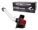 Spectre 16-18 Jeep Grand Cherokee V6-3.6L F/I Air Intake Kit - Polished w/Red Filter - 9071