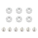 Mishimoto Small Fender Washer Kit (6pcs) - Silver - MMFW-SM-6SL