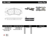 StopTech Performance Brake Pads - 309.13380