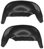 Husky Liners 2019+ Chevrolet Silverado 1500 Black Rear Wheel Well Guards - 79061