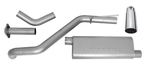 Gibson 05-07 Jeep Grand Cherokee Laredo 4.7L 3in Cat-Back Single Exhaust - Stainless - 17404