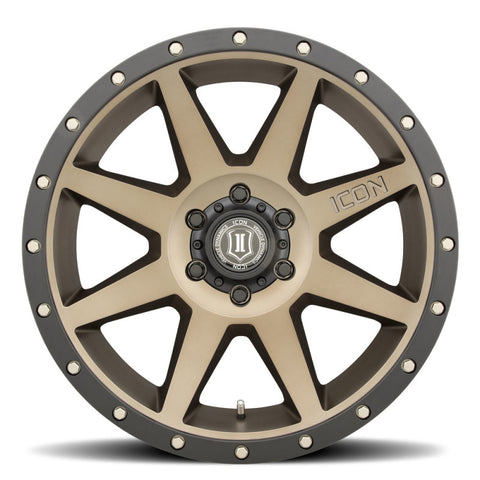 ICON Rebound 20x9 6x135 16mm Offset 5.625in BS Bronze Wheel - 1820906356BR