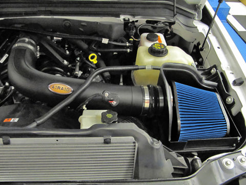 Airaid 08-10 Ford F-250/350 5.4L CAD Intake System w/ Tube (Dry / Blue Media) - 403-256