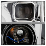 Spyder Signature Ford F150 18-19 (Halogen Model) Proj. Headlights - Chrome (PRO-YD-FF15018-LBSEQ-C) - 5086631