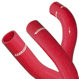 Mishimoto Mitsubishi EVO X Red Silicone Hose Kit - MMHOSE-EVO-10RD