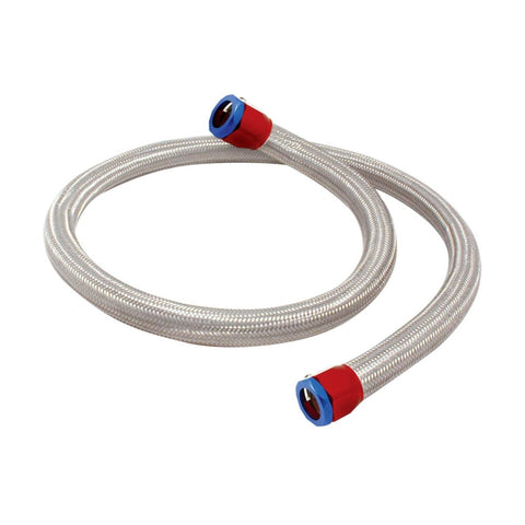 Spectre Stainless Steel Flex Heater Hose Kit 3/4in. Diameter - 4ft. Red/Blue - 39790