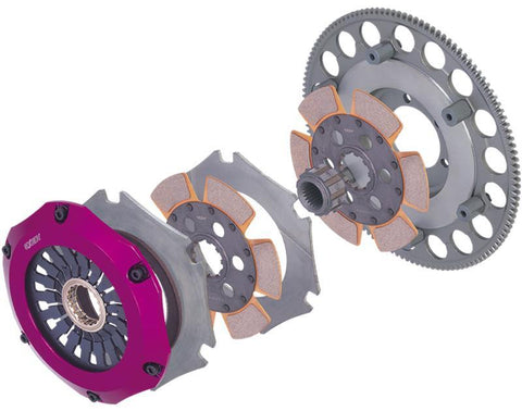 Exedy 2005-2005 Saab 9-2X Aero H4 Hyper Compe-D Twin Cerametallic Clutch Sprung Center Disc - FM012SDL