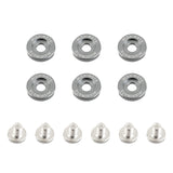 Mishimoto Small Fender Washer Kit (6pcs) - Gunmetal - MMFW-SM-6GM