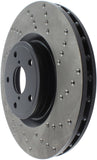 StopTech Drilled Sport Brake Rotor - 128.47022L