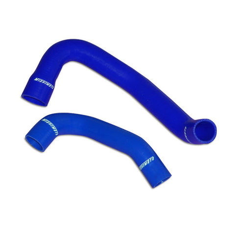 Mishimoto 97-04 Jeep Wrangler 6cyl Blue Silicone Hose Kit - MMHOSE-WR6-97BL