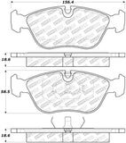 StopTech Street Select Brake Pads - Rear - 305.06180