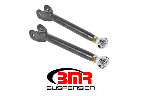 BMR 16-17 6th Gen Camaro Lower Trailing Arms w/ Single Adj. Rod Ends - Black Hammertone - TCA060H