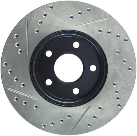 StopTech Slotted & Drilled Sport Brake Rotor - 127.61100L