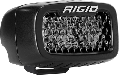 Rigid Industries SR-M Series PRO Midnight Edition - Spot - Diffused - Pair - 902513BLK