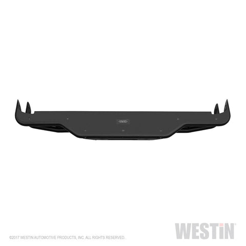 Westin 2016-2018 Chevrolet Silverado 1500 Outlaw Rear Bumper - Textured Black - 58-81005