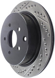 StopTech Slotted & Drilled Sport Brake Rotor - 127.42078R