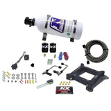 Nitrous Express 4150 Gemini Stage 6 Alcohol Nitrous Kit (50-300HP) w/5lb Bottle - 60045-05