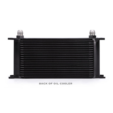 Mishimoto Universal 19 Row Oil Cooler - Black - MMOC-19BK