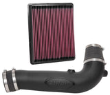 Airaid 17-18 Chevrolet Silverado 1500 4.3L V6 F/I Airaid Jr Intake Kit - Dry / Red Media - 201-752